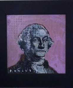 Other Décor Penley Original- Pink George Washington