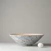 Faire Bamboo Serving Bowl - Khup Eggshell
