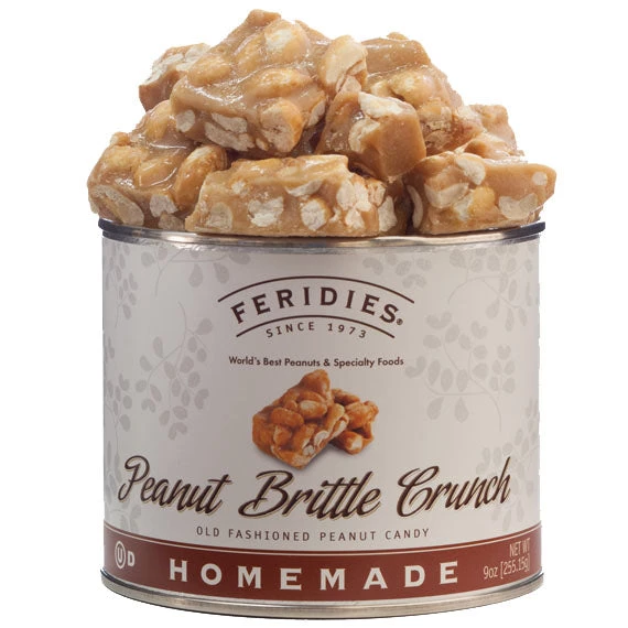 Feridies Kitchen And Bar Peanut Brittle Crunch - 9 Oz 1 Feridies Kitchen And Bar Peanut Brittle Crunch - 9 Oz