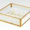 Tizo Design Brass Cocktail Napkin Tray Décor