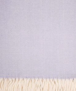 Blue Pheasant Adirondack Woven Herringbone Throw