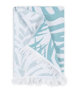 Matouk Zebra Palm Beach Towel Linens