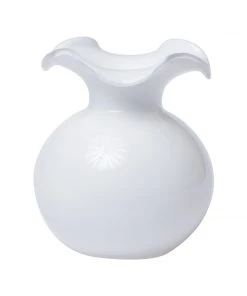 Vietri Hibiscus Small Fluted Vase
