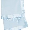 Little Giraffe Velvet Deluxe Blanket-Blue Baby And Kids