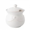 Juliska Tabletop Berry & Thread Whitewash Lidded Sugar Pot