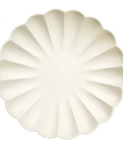 Meri Meri Simply Eco Large Plate- Cream Tabletop