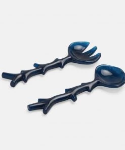 Blue Pheasant Cobalt 2 Piece Serving Set