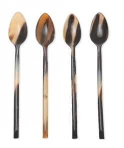 Blue Pheasant Kaarl Black Large Cocktail Spoon