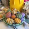 One Hundred 80 Degrees Striped Wool Egg Décor