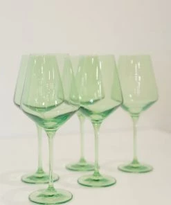 Estelle Colored Wine Stemware