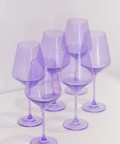 Estelle Colored Wine Stemware