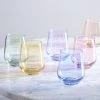 Estelle Colored Wine Stemless