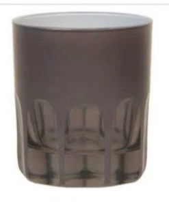 Sir Madam Glassware Rialto Old Fashion Warm Gray