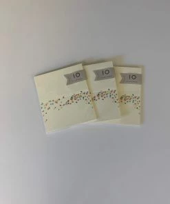 Daniel Richards Confetti Place Card Tabletop