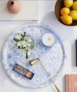 Rifle Paper Co. Aviary Round Tray Décor