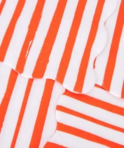 Meri Meri Red Stripe Small Napkins (x16) Kitchen And Bar
