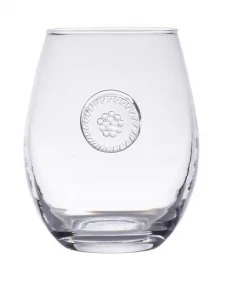 Juliska Berry & Thread - Stemless White Wine Glassware Tabletop