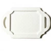 Coton Color Quatrefoil Handled Traditional Tray