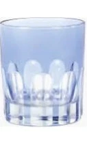 Sir Madam Rialto Old Fashion Thistle/lt Blue Glassware