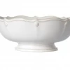 Juliska Tabletop Berry & Thread Whitewash Footed Fruit Bowl