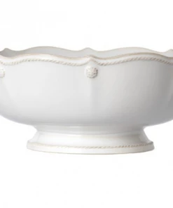 Juliska Tabletop Berry & Thread Whitewash Footed Fruit Bowl