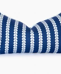 Honey + Hank Georgia Bamboo Stripe Lumbar Pillow