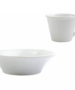 Tabletop Vietri Chroma Collection, White