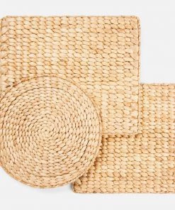 Blue Pheasant Clayton Natural Placemats, Set Of 4