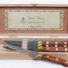 Kiss That Frog Laguiole Laiton Knives Set Of 4 With Box