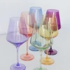 Estelle Colored Wine Stemware