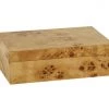 Zodax Accessories Burled Wood Box