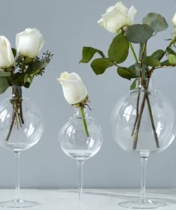 Etu Home Décor Wine Glass Vase