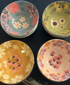 One Hundred 80 Degrees Berries And Florals Melamine Bowl