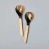 Be Home Horn & Bamboo Serving Set Tabletop