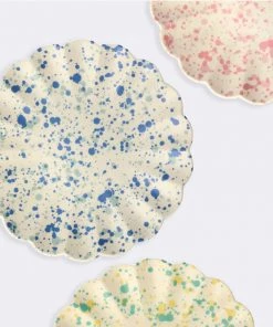 Meri Meri Small Speckled Reusable Bamboo Plates Kitchen And Bar