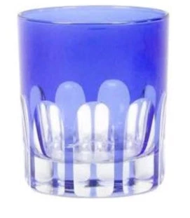 Sir Madam Glassware Rialto Old Fashion Moon Glow/dk Blue 1 Sir Madam Glassware Rialto Old Fashion Moon Glow/dk Blue