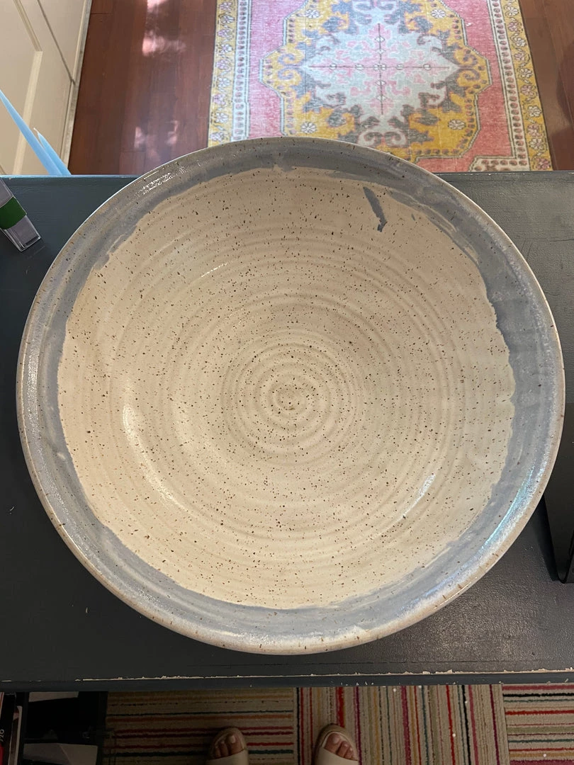 Mollie Jenkins Pottery Large Wide Serving Bowl 1 Mollie Jenkins Pottery Large Wide Serving Bowl