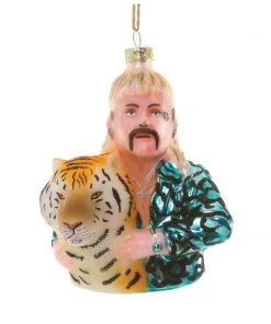 Cody Foster Holiday Tiger King Ornament