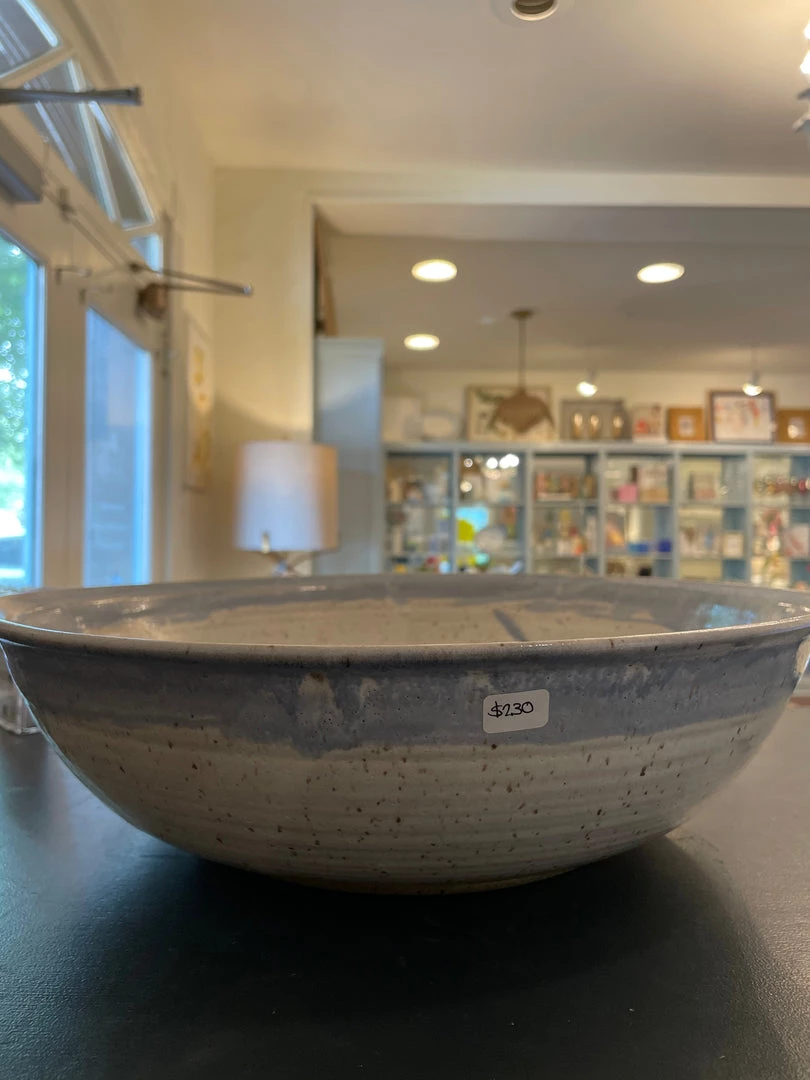 Mollie Jenkins Pottery Large Wide Serving Bowl 2 Mollie Jenkins Pottery Large Wide Serving Bowl