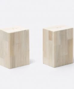 Blue Pheasant Tacelli Bone Salt And Pepper Shakers Tabletop