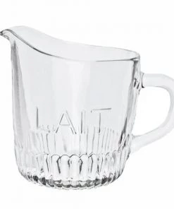 Kiss That Frog Depression Glass Creamer "Lait" Tabletop