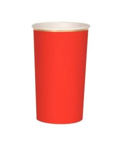 Meri Meri Red Highball Cups Tabletop