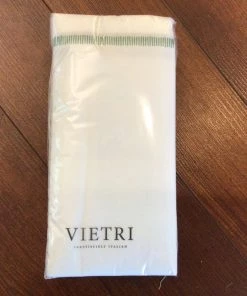 Vietri Paper Goods Fringe Green Papersoft Guest Towels