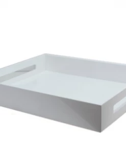Addison Ross White Tray 22”x16” Décor