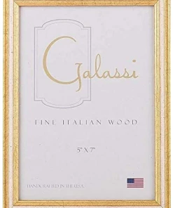 F.G. Galassi Décor Gold With Cream Channel Frame