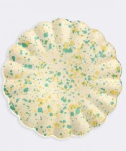Meri Meri Small Speckled Reusable Bamboo Plates Kitchen And Bar