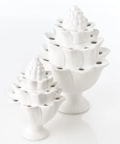 Abigails Small - Tulipiere Artichoke White