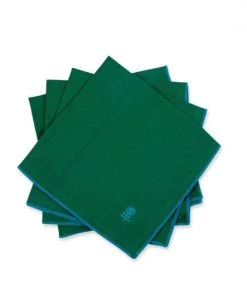 Faire Tabletop Icon Linen Napkin - Emerald