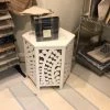 Antiques Hexagon Side Table