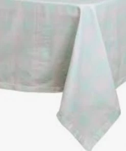 Laura Park Gingham Tablecloth Aqua Accessories